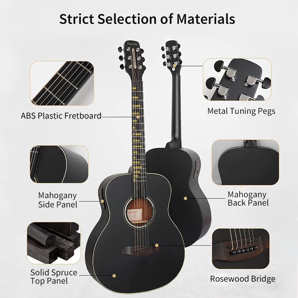 Poputar T2 Smart Acoustic Guitar – PopuMusic