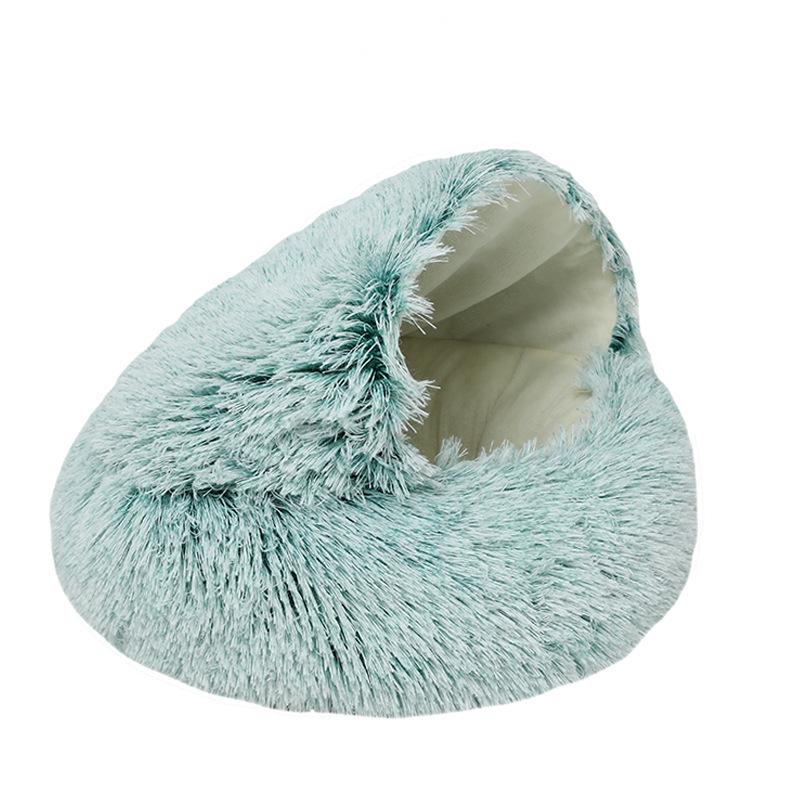 🔥Reducere de 50% - 🐶Casă semiînchisă pentru animale de companie Winter Warm Shell