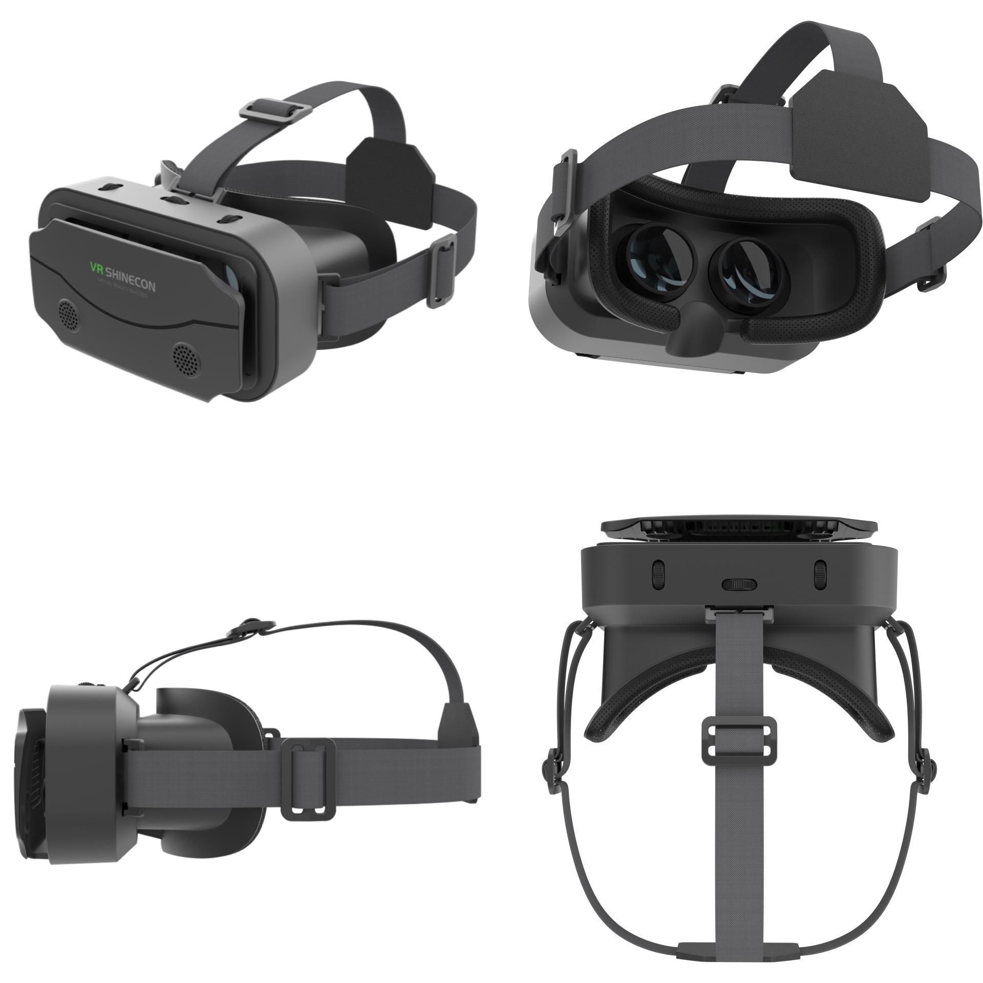 Telefoane iPhone și Android - Ochelari VR universali - Noi ochelari 3D moi și confortabili