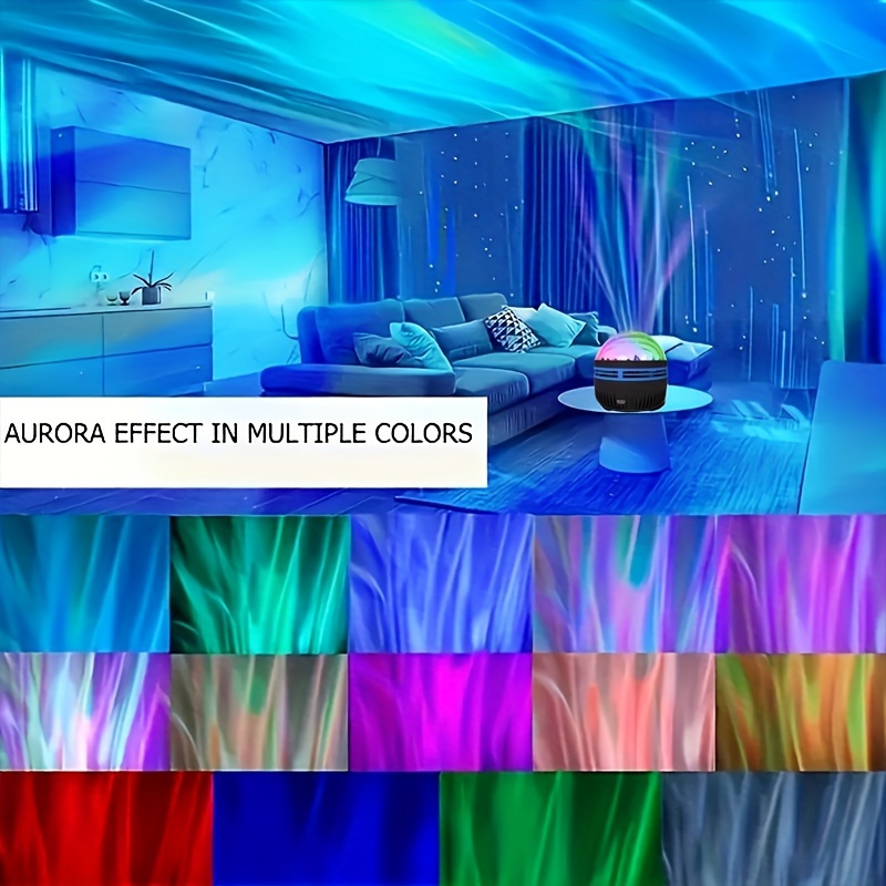 1 buc Northern LED Lights - Perfect pentru atmosfera interioară, petreceri de vacanță, decor case și cadouri de Crăciun