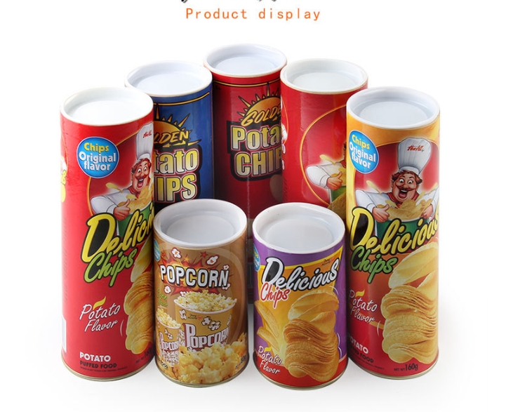 Șarpe care sărită cu chipsuri de cartofi