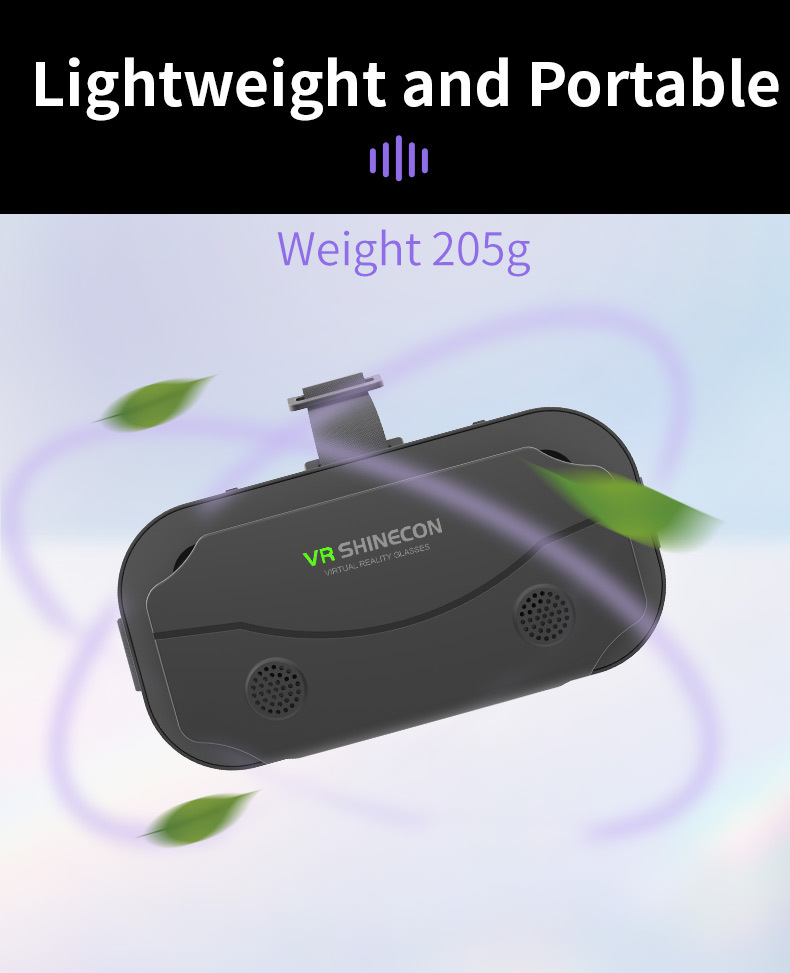 Telefoane iPhone și Android - Ochelari VR universali - Noi ochelari 3D moi și confortabili