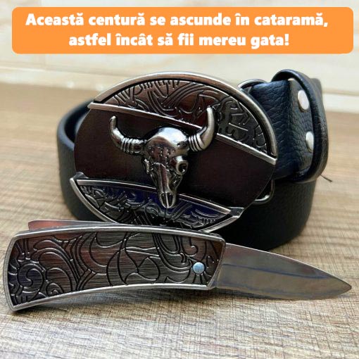 💖50% reducere - centură de autoapărare exterioară din piele de vacă pură