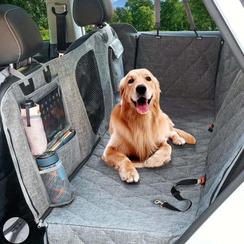 Husă impermeabilă pentru scaunul auto pentru câini🐶