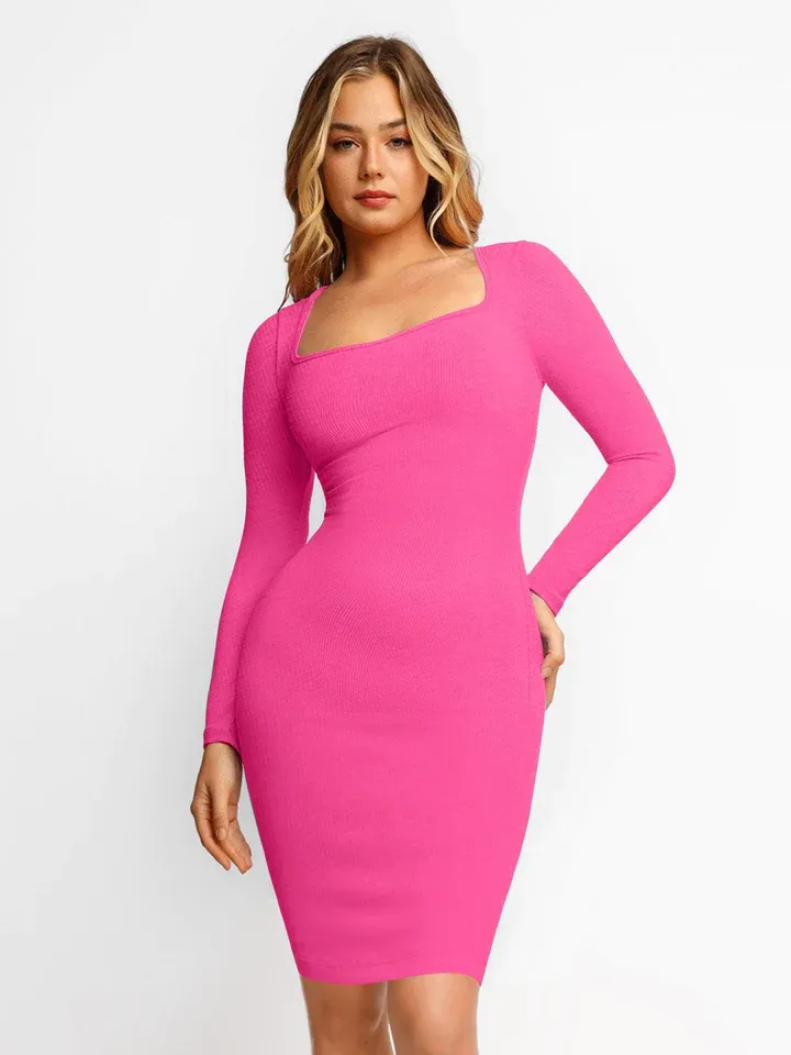 Rochii de lounge modale Built-In Shapewear