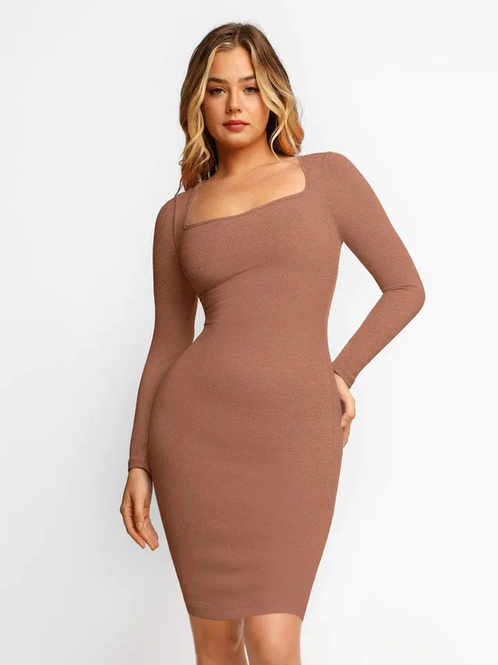 Rochii de lounge modale Built-In Shapewear