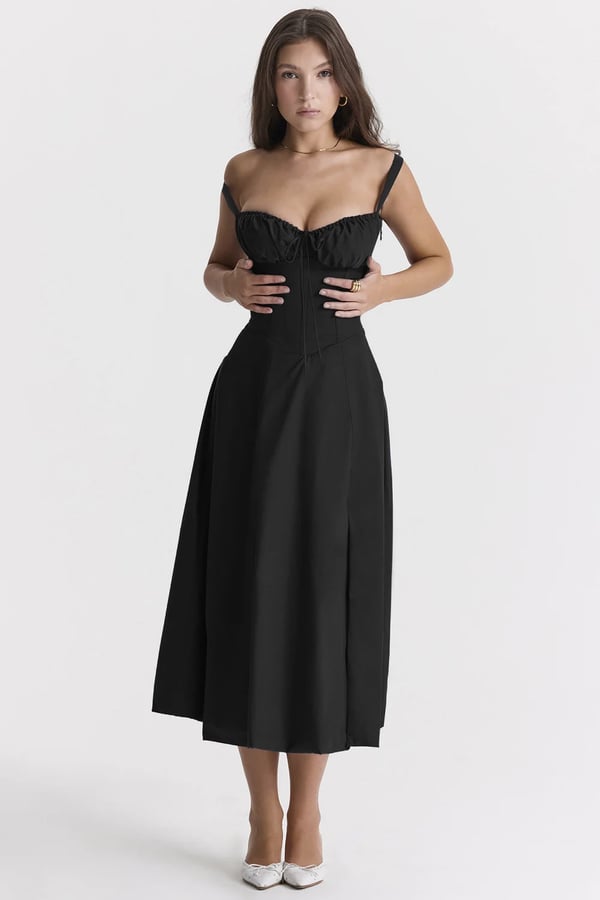 👠👙Frumusețe confortabilă - fără întărituri - sundress bustieră cu imprimeu