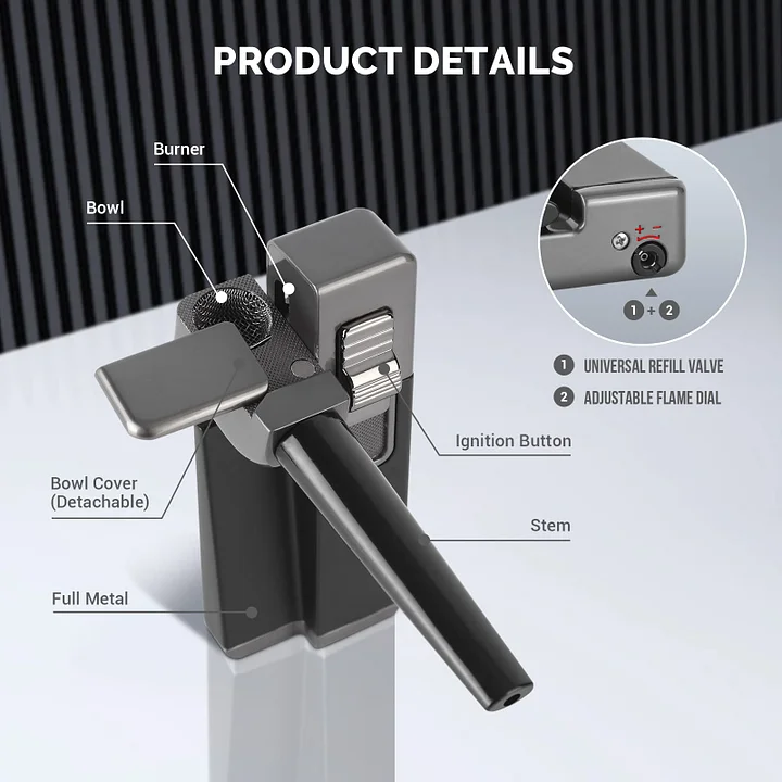 YUSUD 2 in 1 set di brichete portatile per i tuoi metalli