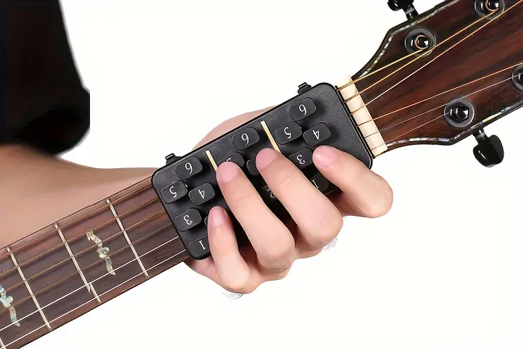 learn guitar chords easily with this fun and effective trainer for adults details 1