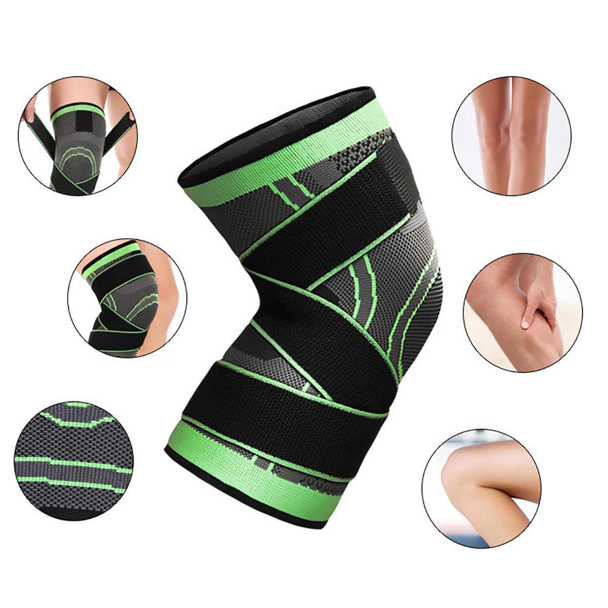 🚵♀️Baschet sub presiune Alergare Ciclism Alpinism Anti-alunecare Caldă Fitness Cureaua Genunchiere