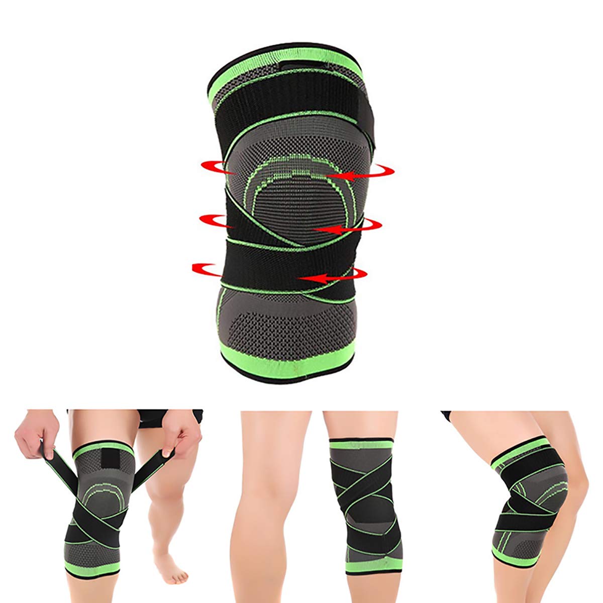 🚵♀️Baschet sub presiune Alergare Ciclism Alpinism Anti-alunecare Caldă Fitness Cureaua Genunchiere