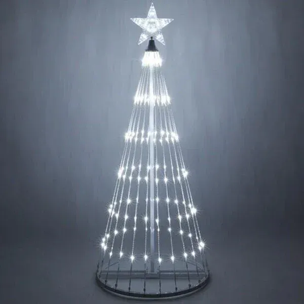 🌈Reduceri de Crăciun timpuriu🎄Crăciun animat cu LED-uri multicolore în aer liber