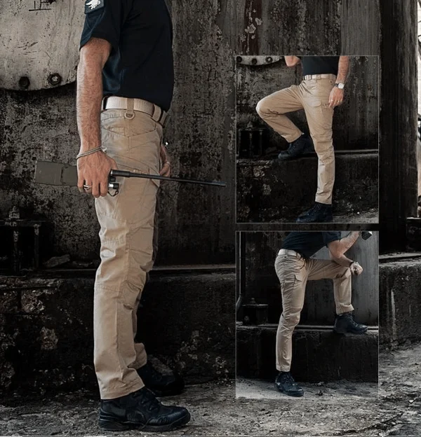 Calças tácticas para homem, com elástico, vários bolsos, estilo militar e urbano, impermeáveis, cargo, 6XL, nova coleção