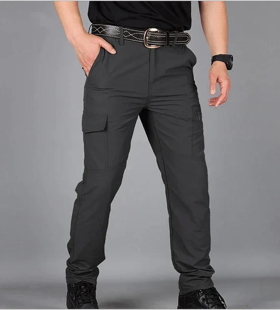 Calças tácticas para homem, com elástico, vários bolsos, estilo militar e urbano, impermeáveis, cargo, 6XL, nova coleção