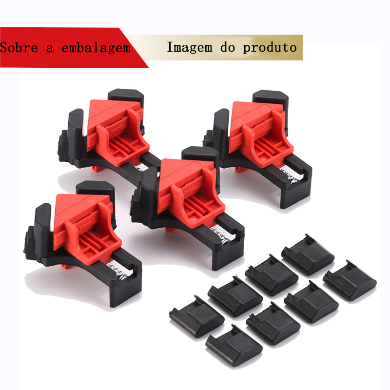 🛠️Set de 4 pensete unghiulare ranforsate pentru prelucrarea lemnului🧰