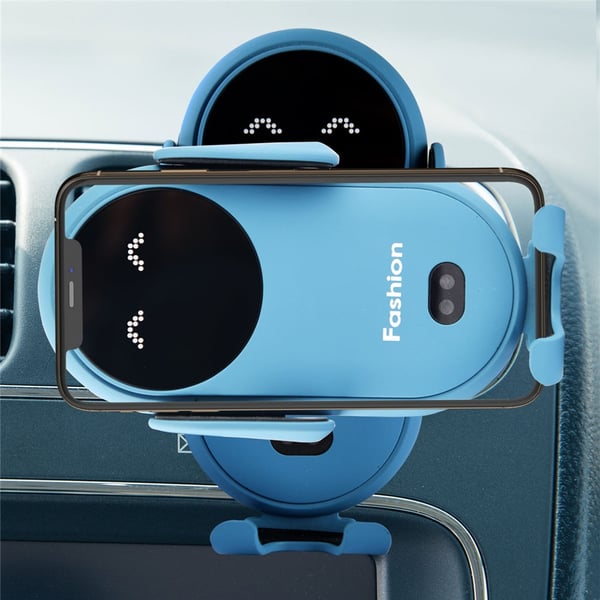 🔥50% REDUCERE - Încărcător auto wireless inteligent și suport pentru telefon (Când cumpărați 2 buc, transport gratuit)