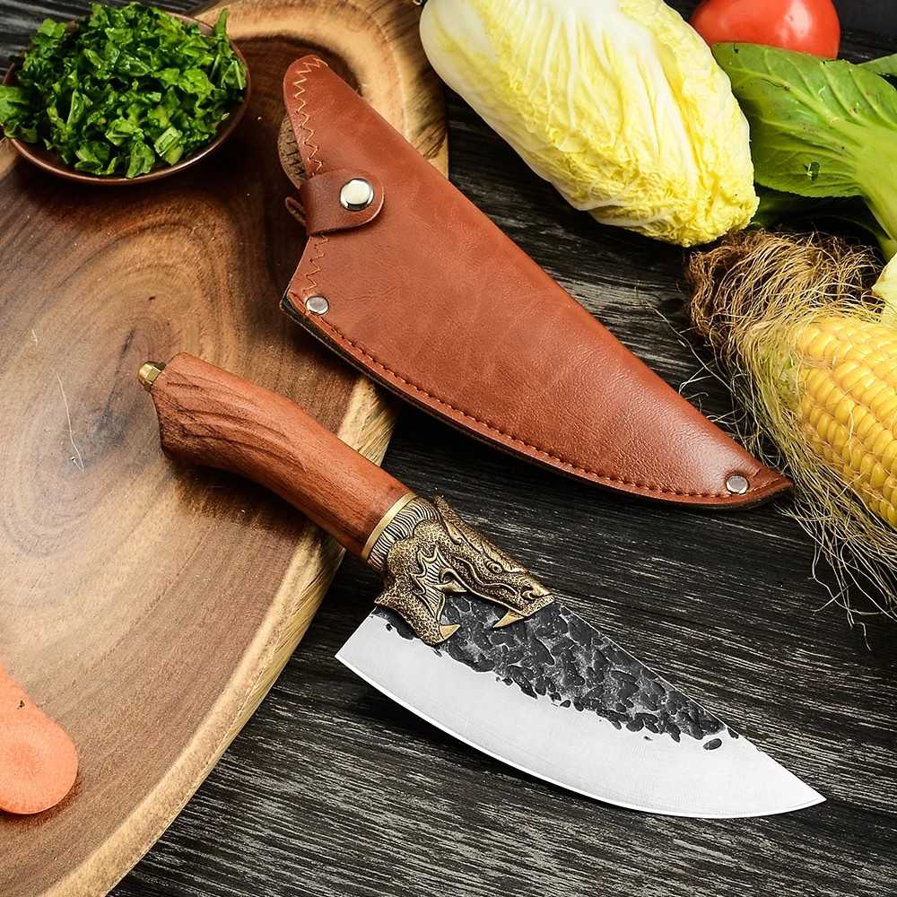 Set de cuțite forjate manual Tiger Roar: Primul pas pentru a deveni un mare bucătar