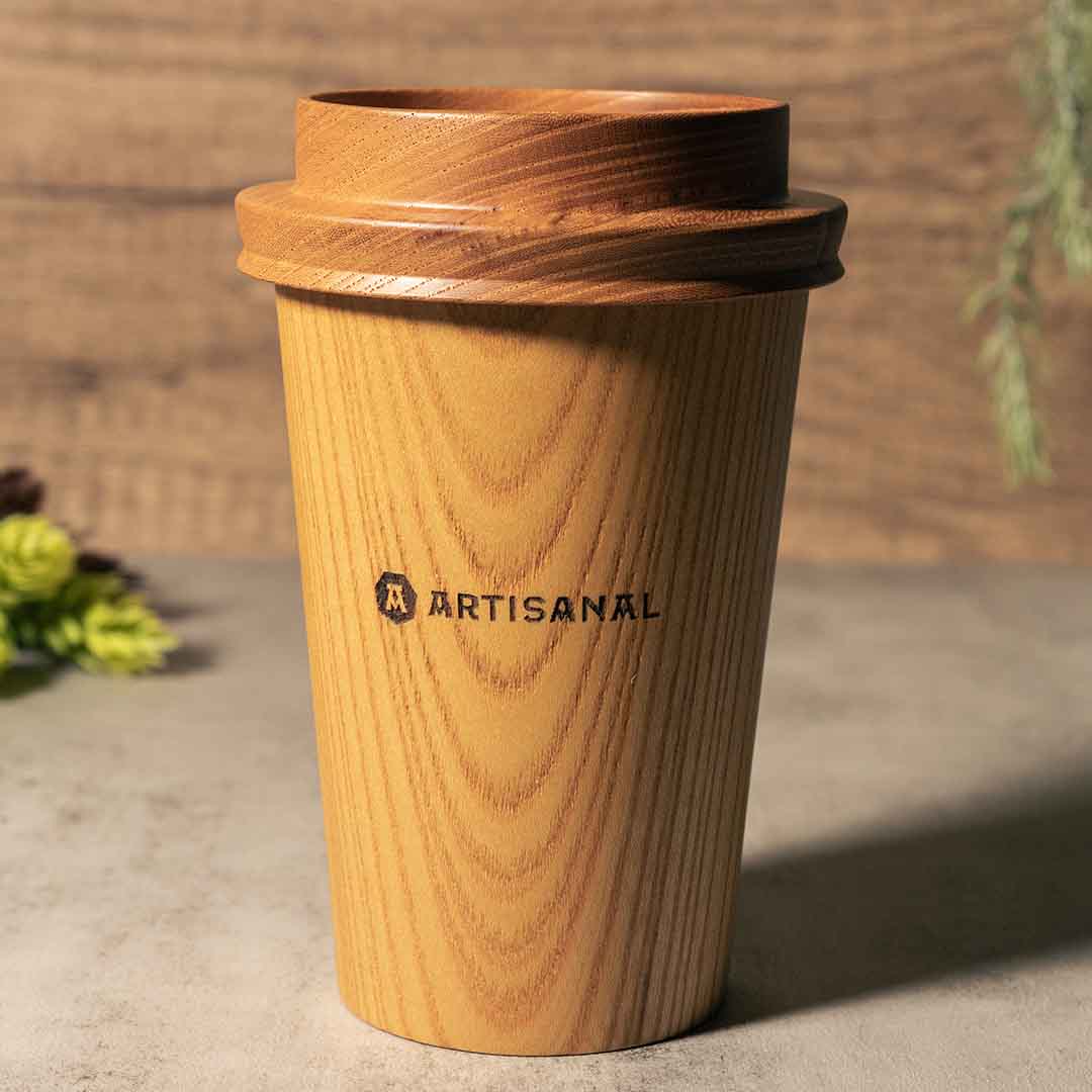 Cupa de cafea Keyaki To-Go: Combinația perfectă între măiestria tradițională și designul modern