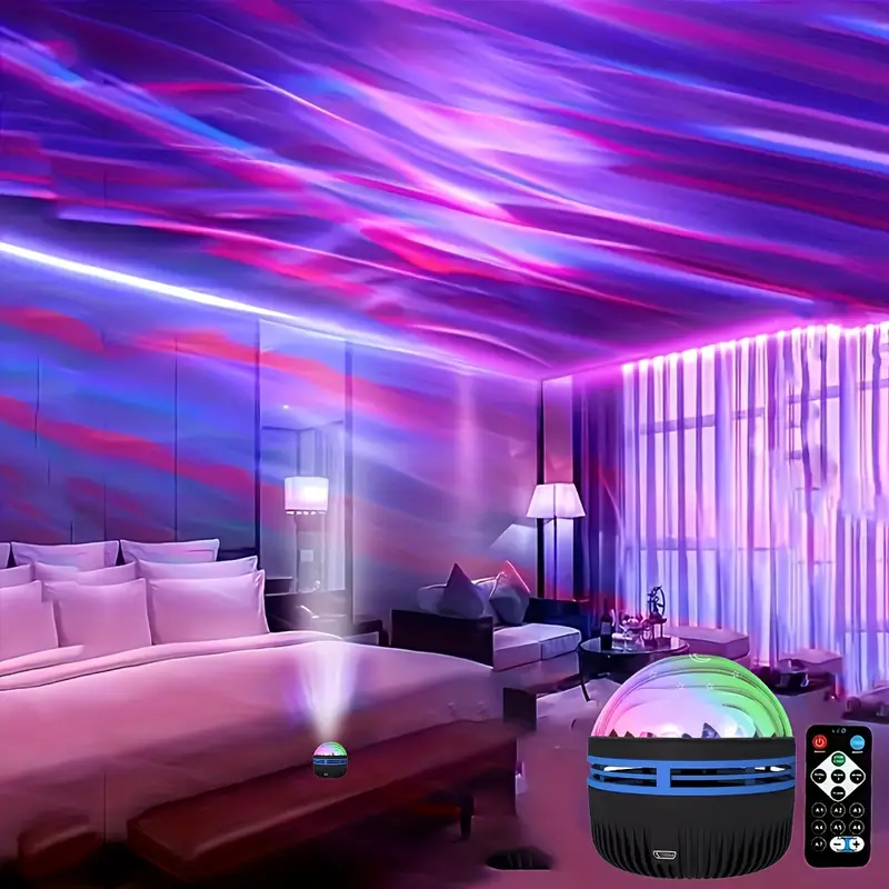 1pc northern led lights indoor atmosphere light holiday party house decor christmas gift details 3