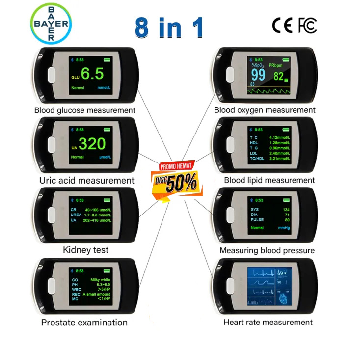 [Importat din Germania] Glucometru neinvaziv de nouă generație (măsurare în 5 secunde, precizie 99%) 2025🔥🔥