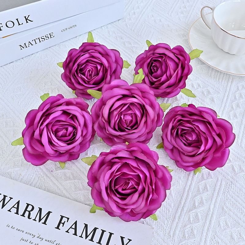 Artificial Rose Flowers Bulk For Wedding Decoration