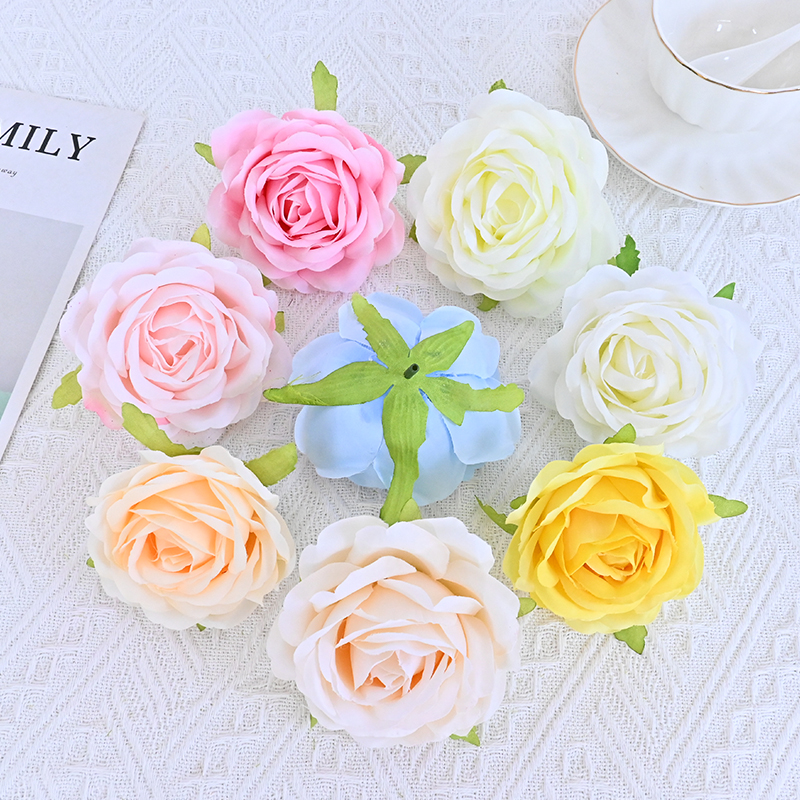 Artificial Roses Flowers Bulk For Wedding Decoration