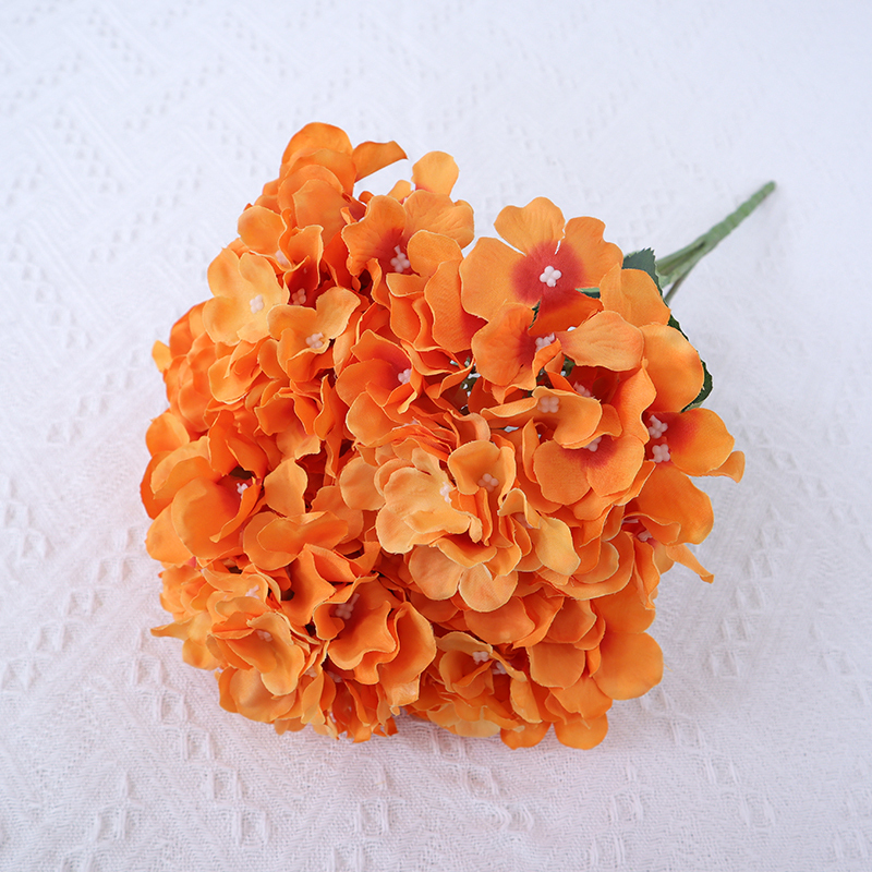 5 Branches Artificial Wedding Hydrangea Bouquet