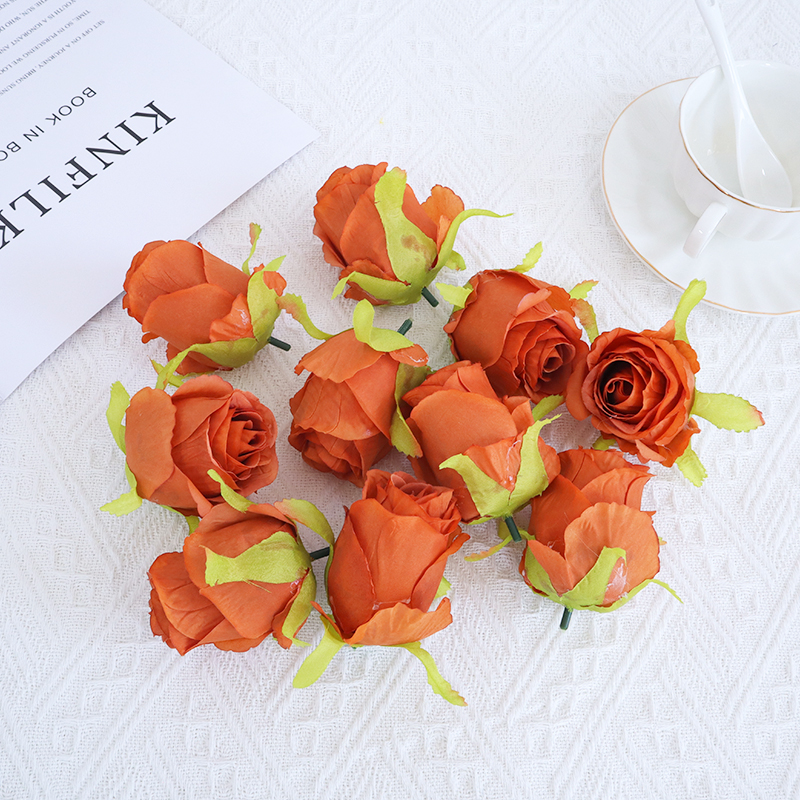 Small Artificial Decorative Rose Flower Buds