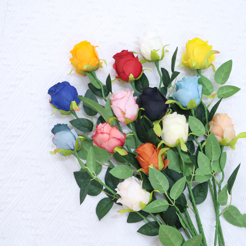 Long Stem Dusty Rose Artificial Flowers For Vase