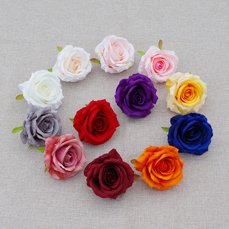 Fake Rose Flowers Heads In Bulk For Weddings