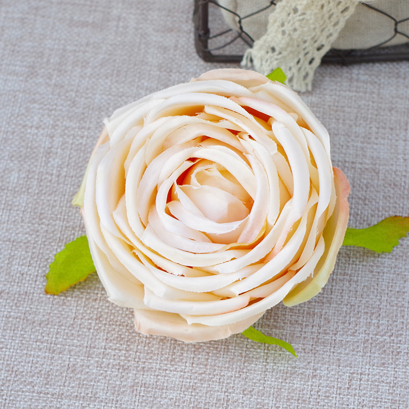 Bulk Silk Roses Flowers Heads For Wedding