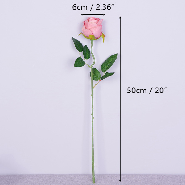 Long Stem Dusty Rose Artificial Flowers For Vase – Jad Flower