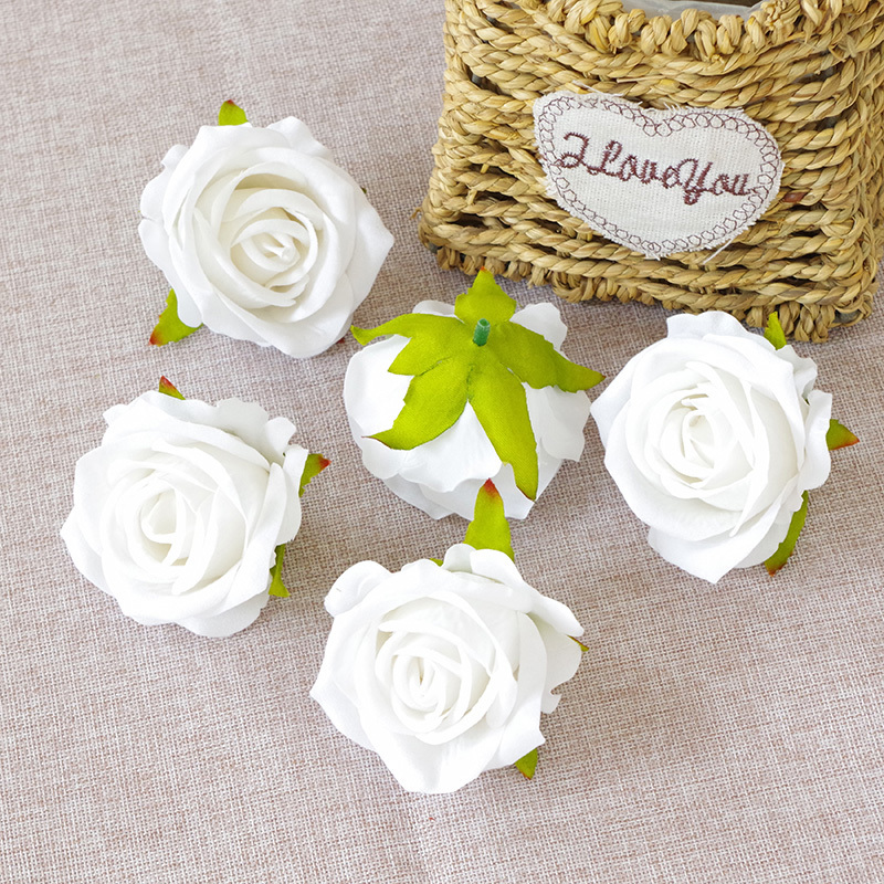 DIY Wedding Mini Fake Roses Flowers In Bulk