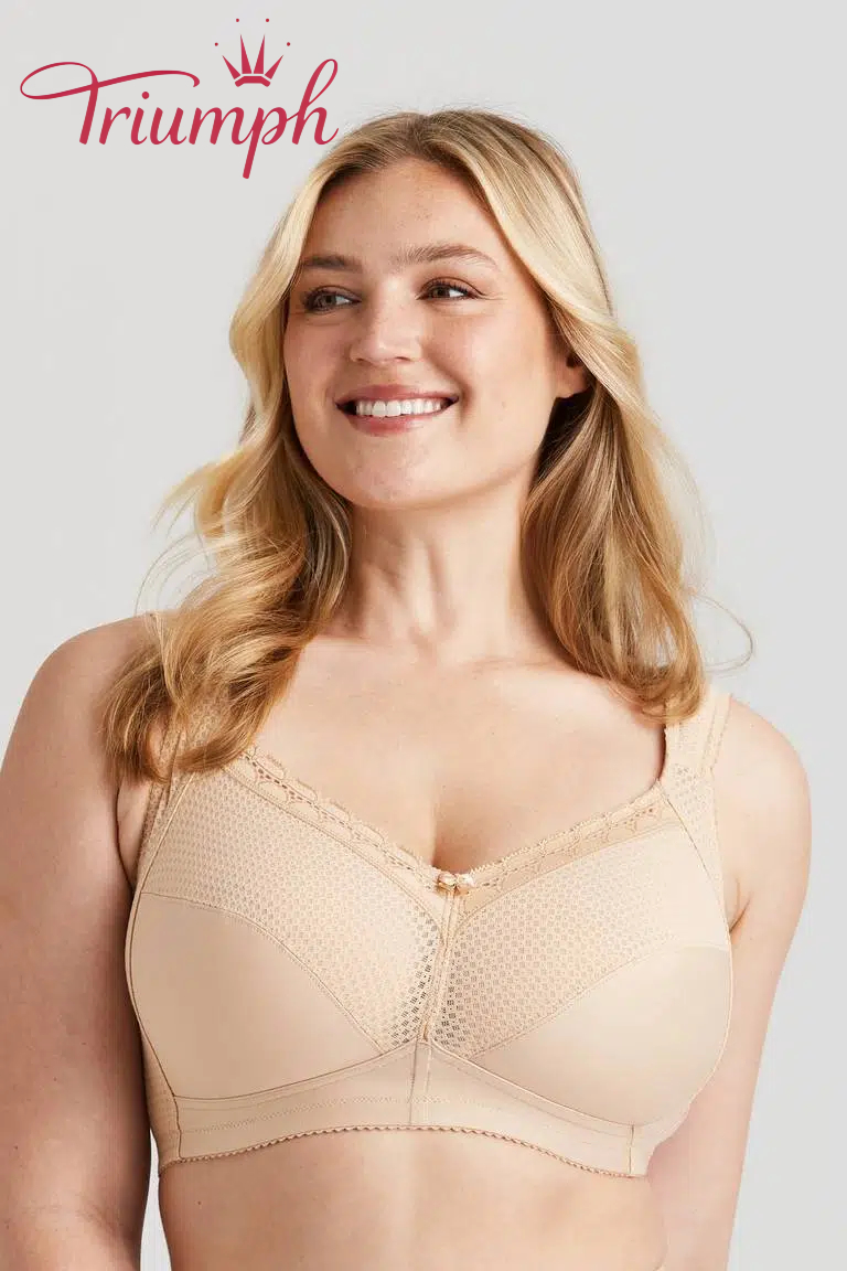 💖Triumph® 3pak ✨Biustonosz Comfort Cotton Dots