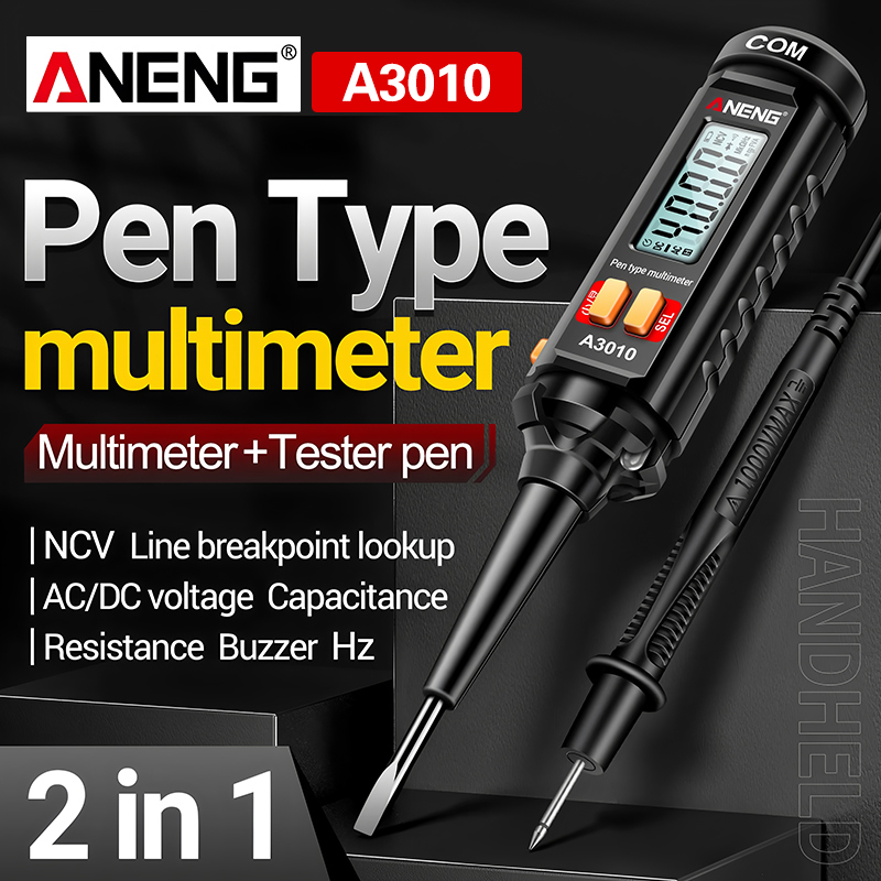 【Kúpte 1, získajte 1 zadarmo】Vysoko presný, multifunkčný digitálny multimeter s perom na meranie napätia v obvode a prerušeného obvodu