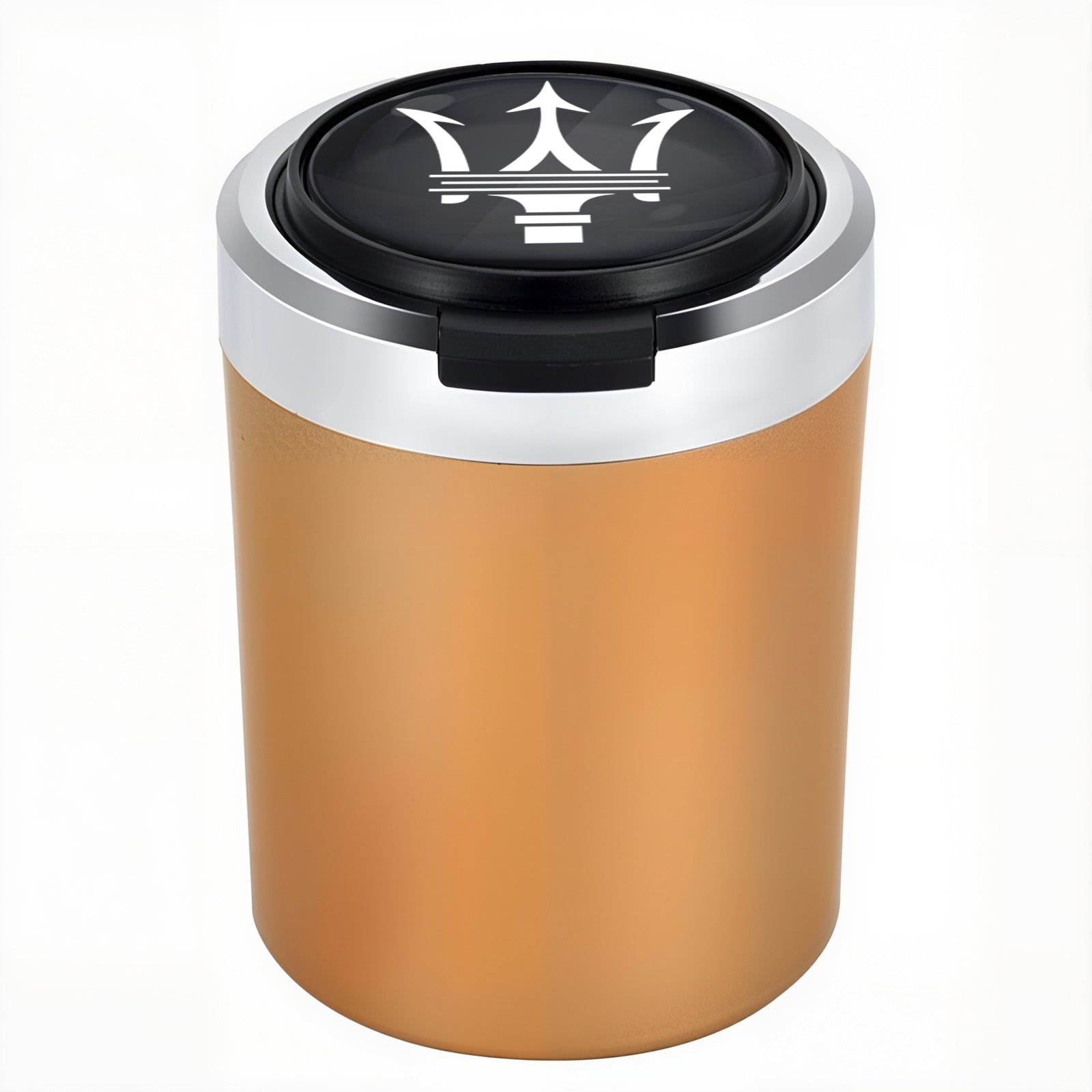 Držiak na poháre do auta Woyuosn bez dymu z nehrdzavejúcej ocele s LED diódami