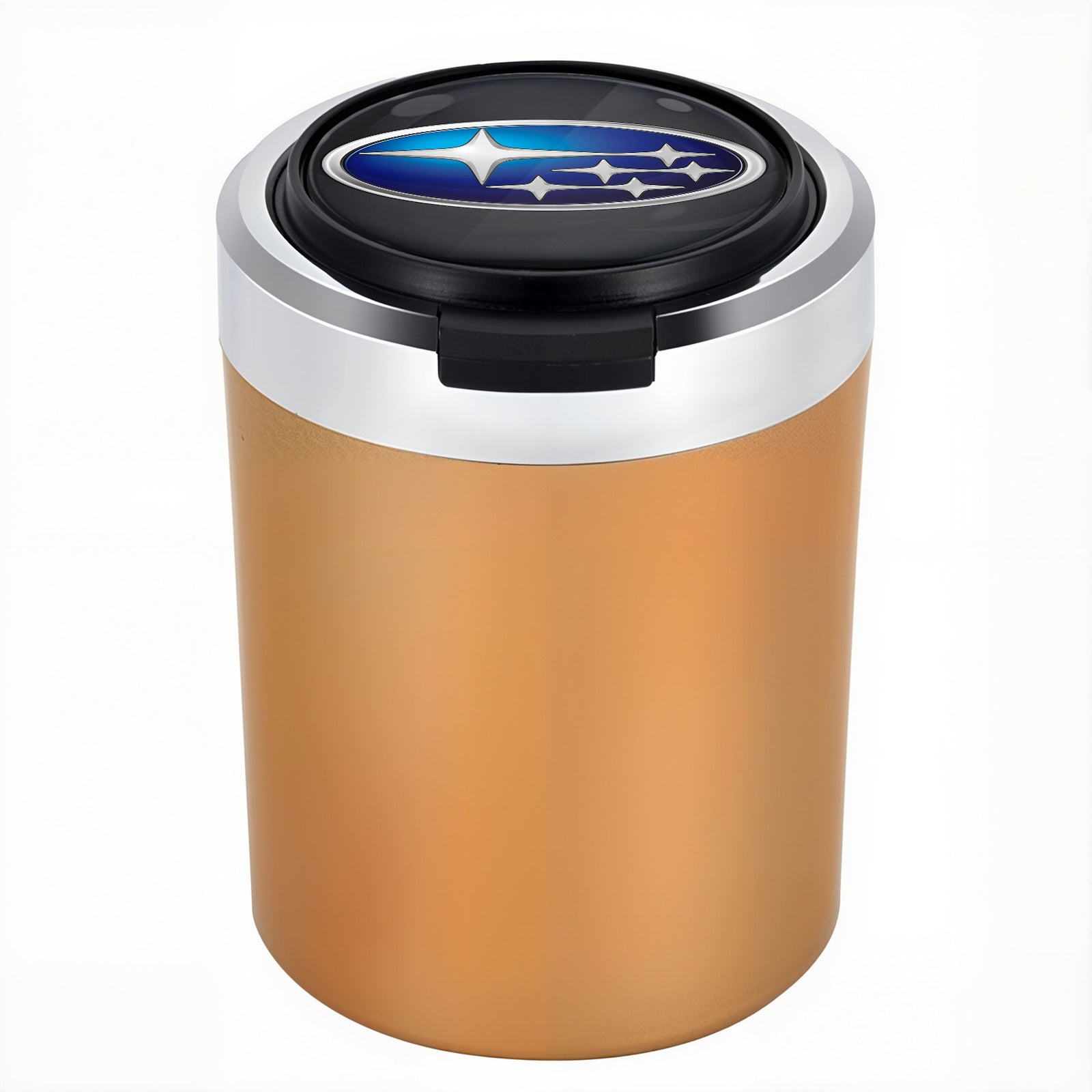 Držiak na poháre do auta Woyuosn bez dymu z nehrdzavejúcej ocele s LED diódami