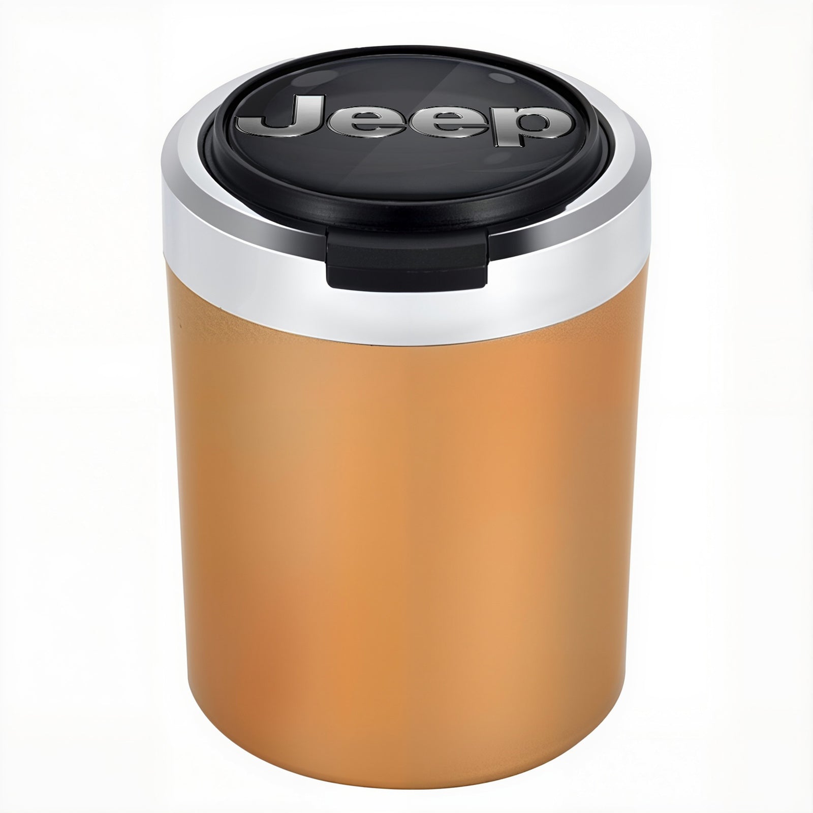 Držiak na poháre do auta Woyuosn bez dymu z nehrdzavejúcej ocele s LED diódami