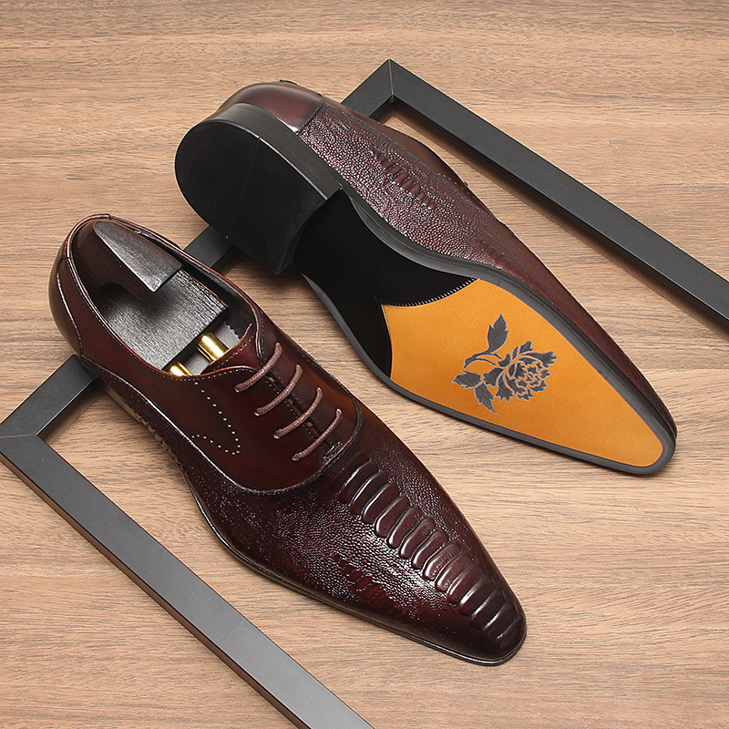 Bottom sole view with elegant floral print detail-Colinshoes