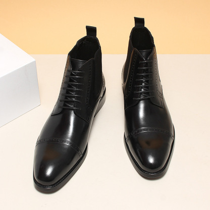 Executive Hybrid Chelsea Dress Boots for Men-Colinshoes