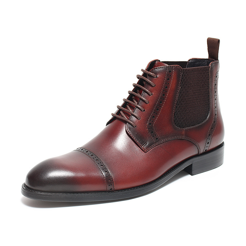 Executive Hybrid Chelsea Dress Boots for Men-Colinshoes