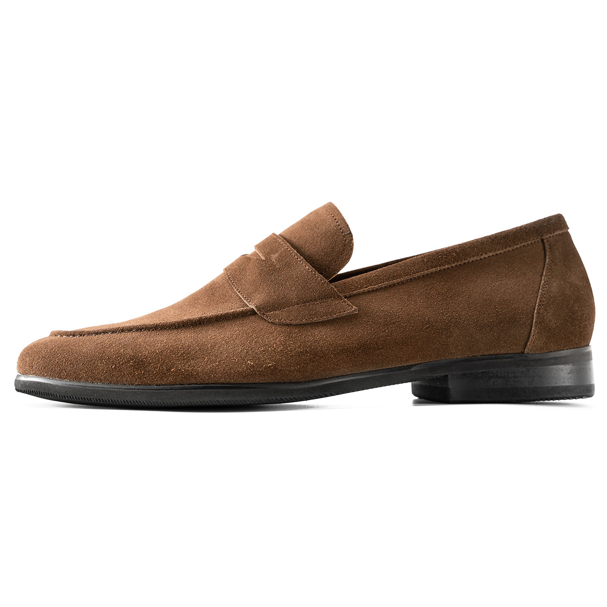 3-Season Essential Italian Nubuck Penny Loafers-Colinshoes