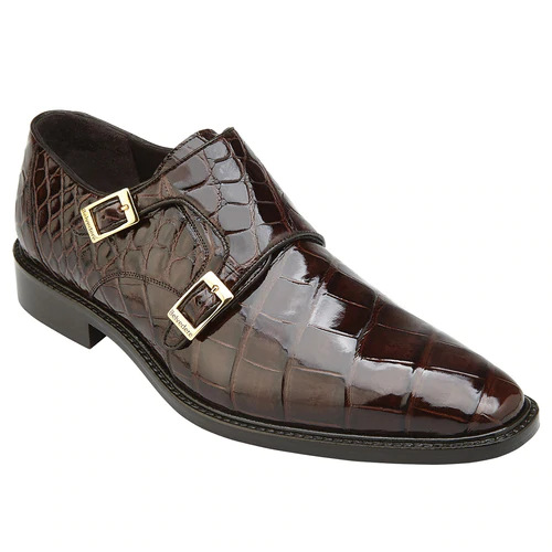 Men’s Genuine Leather Monk Strap Shoes – ColinShoes