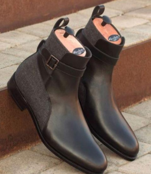 Men's Fashion Handmade Chelsea Ankle Boots