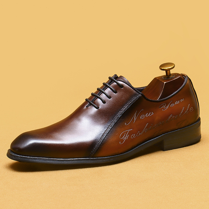 Your Rebel 2-Tone Engraved Accents Oxfords-Colinshoes