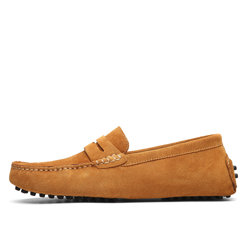 Lightweight Soft Suede All-Day Comfort Driver Loafers -Colinshoes