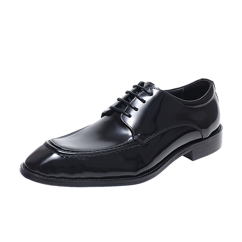 Understated Elegance Apron Toe Derby Shoes