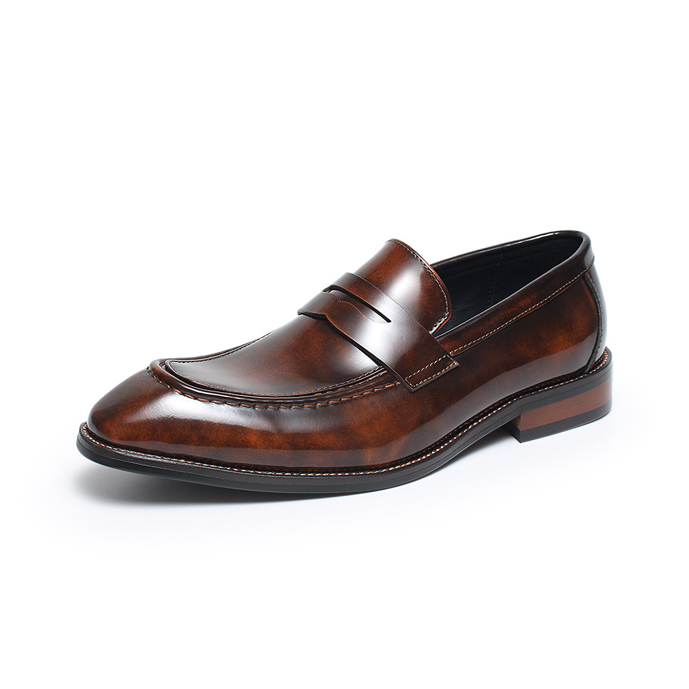 Old Money Luxury Penny Loafers for Men