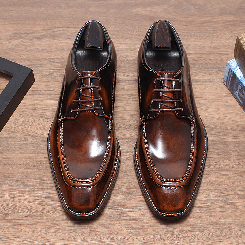 Apron Toe Derby Shoes for Men | Colin Shoes