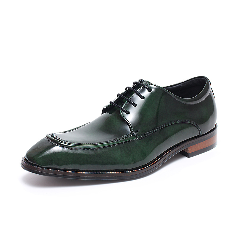 Understated Elegance Apron Toe Derby Shoes